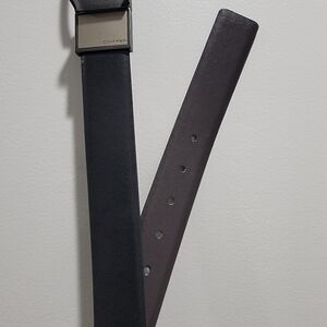 Calvin Klein Men's Reversible Smooth Leather Belt